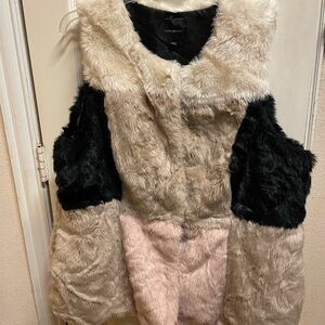 Lane Bryant Faux Fur Vest